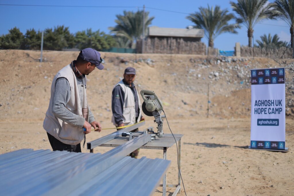 Alkhidmat Shelter Hope Camp Gaza