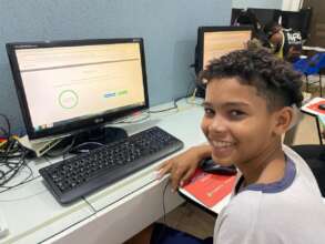 Training for teens at Renato Rodrigues