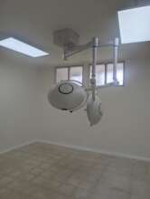 Interior of the new surgery room (in progress)