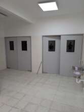 Some of the new interior doors