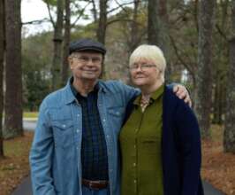 Don last year and his wife Cheryl.