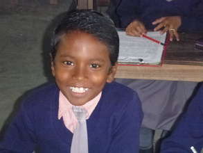One of the children in Class