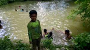 A welcome dip in the pond