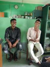 Shushankar (left) and Basit