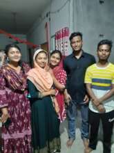 L to R: Tania, Afsana, Jaquia, Ismia, and Sahil