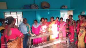 Trainees celebrating Teachers Day