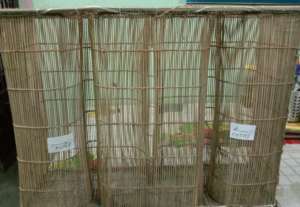 Bamboo fishing trap for lime fish