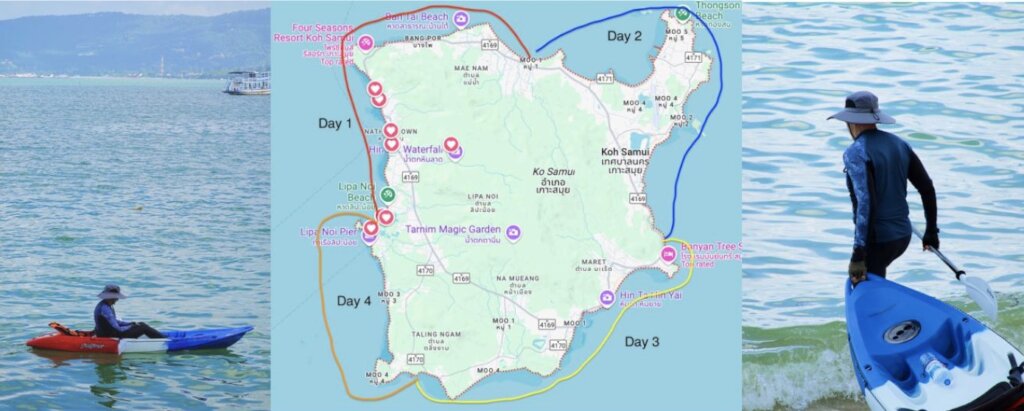 Koh Samui Kayak Challenge - for Childline Thailand