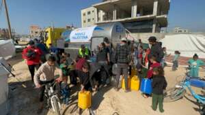 2023 Water Truck Distribution Khan Younis