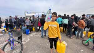 2024 Clean water distribution at Dir Al Balah