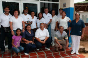 Health personnel from Mapire, Anzoategui State