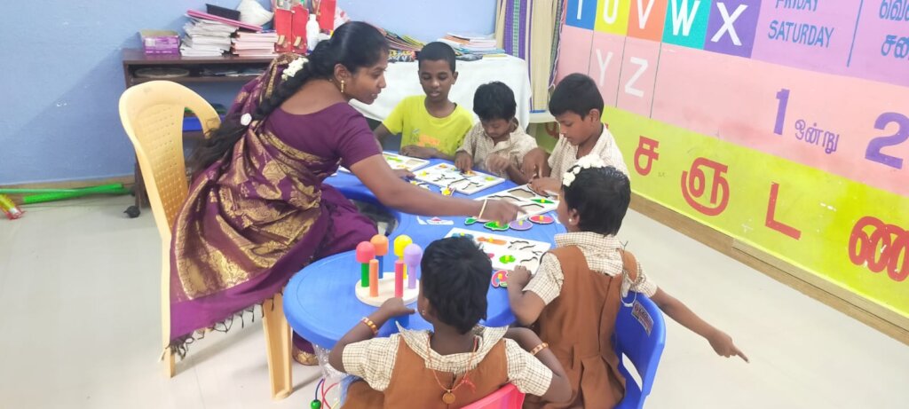 Group activity for PWD Kids