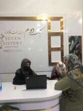 GWTC Herat Digital Guru trains a woman business
