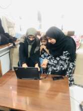 GWTC Herat Digital Guru trains a woman business