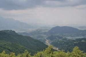 Hills and valleys cradle village life