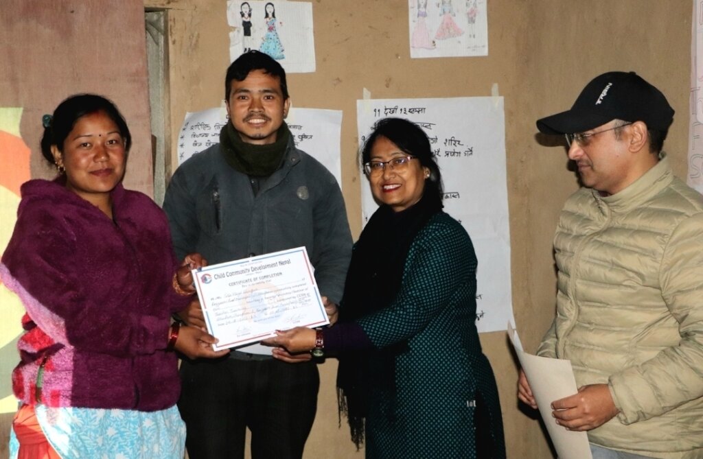Developing locals capacity through training