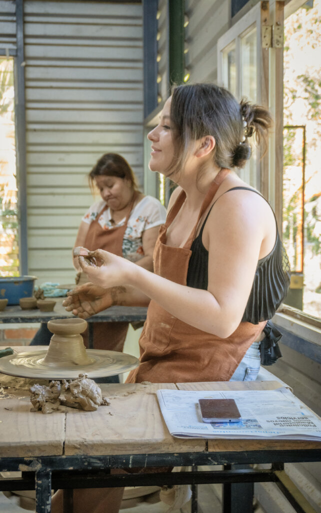 Madre soltera artesana