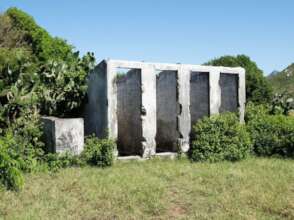 The current unusable and dangerous toilets