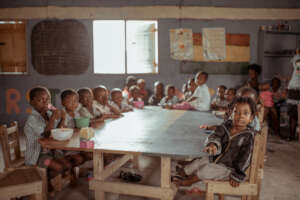 Children at the preschool