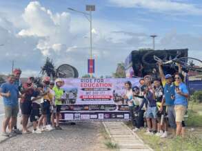 ODC team completes 600 km Ride for Education.