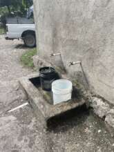 Clean water at one of our systems