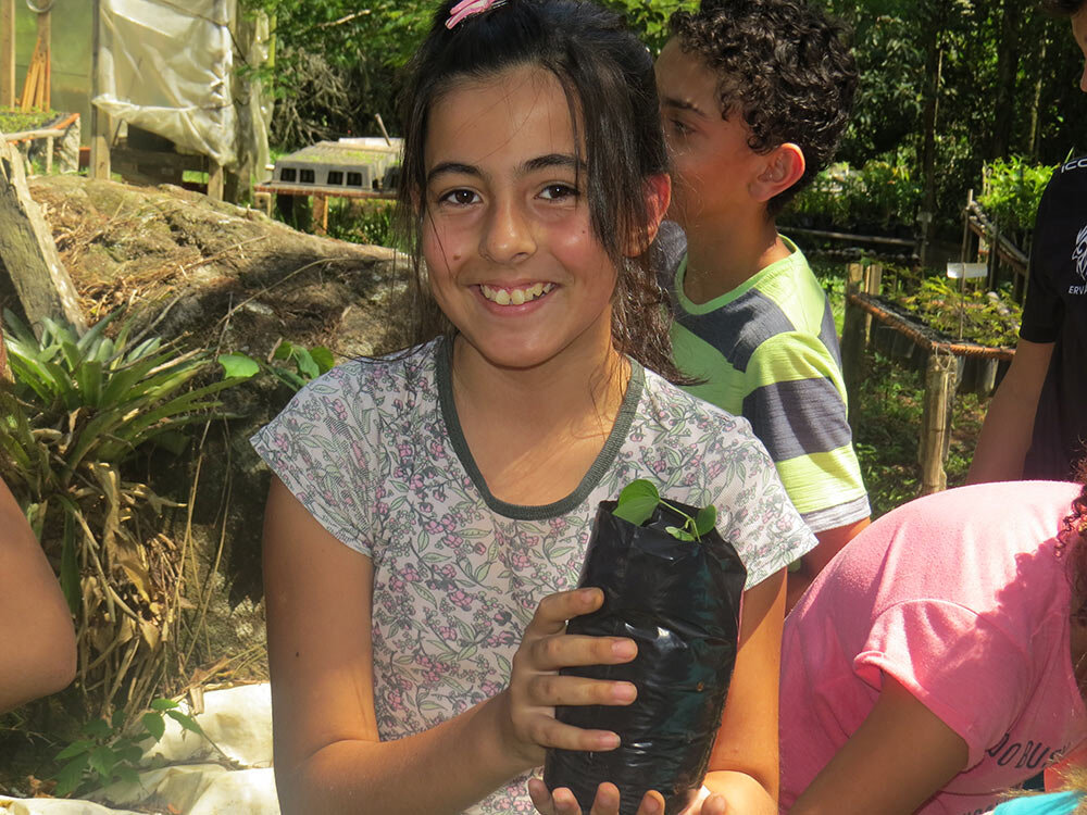 Young  EcoLeaders Protecting the Rainforest