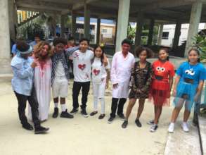 Hallowe'en on campus