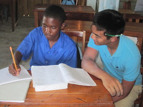 American highschoolers peer-tutor in Math