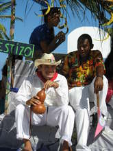 Student Culture Float in Independence Parade