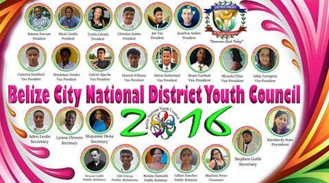 National District Youth Leadership election poster