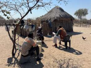 Elephants for Africa working in rural communities.