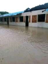 Flooded water