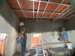 kitchen and toilet roof