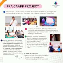 Creating awareness around menstruation