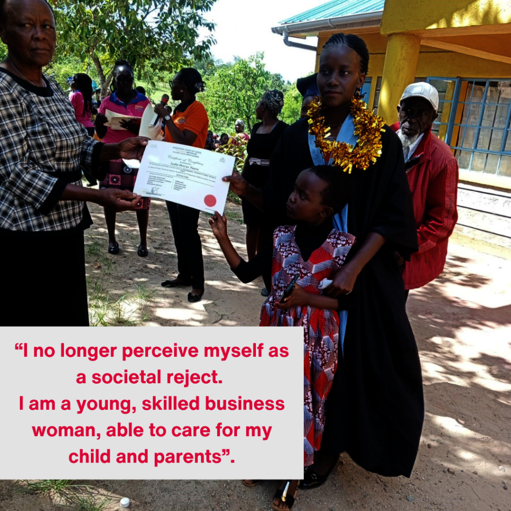 Empowering 1,100 young mothers in Kenya