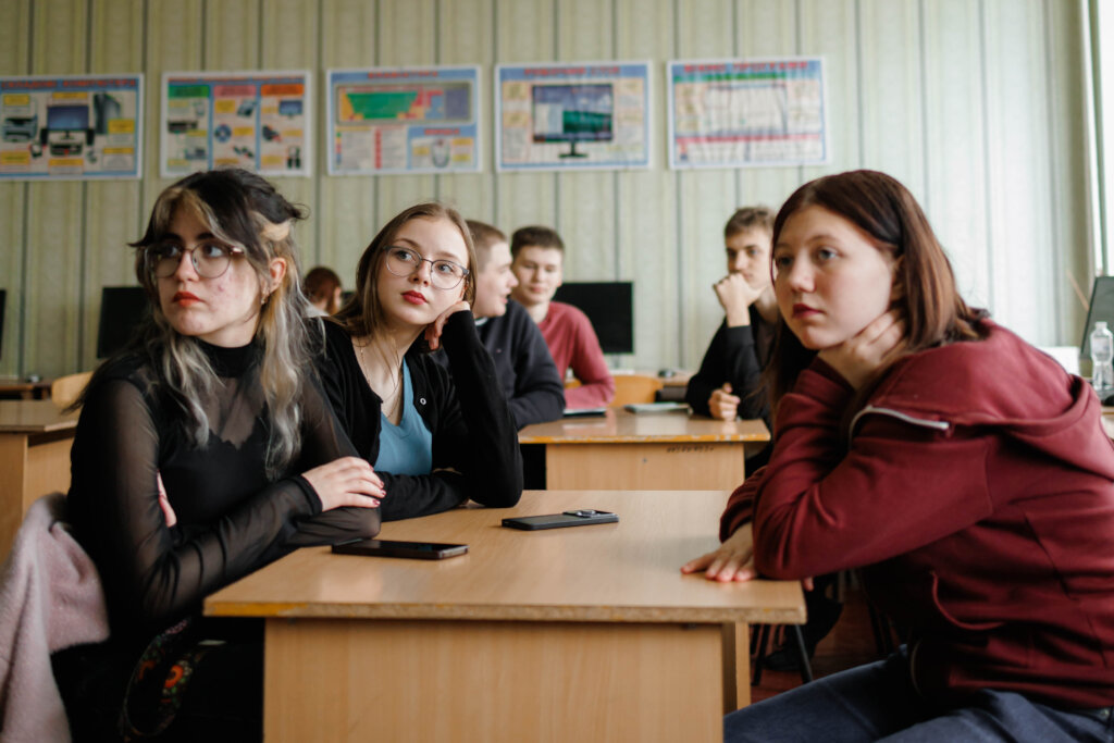 Keep Learning Alive in Rural Ukraine During War
