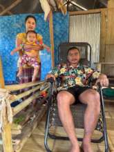K'Paw, who lives with paraplegia