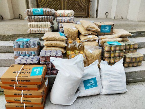 Hot meals for 800 Ukrainians in cities under fire