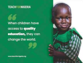1000 Nigerian Children, 1 Goal: Quality Education.