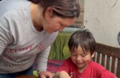 Stimulation and Feeding at home for 100 childrens