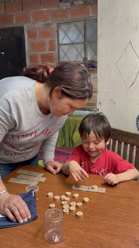 Stimulation and Feeding at home for 100 childrens