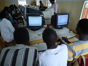 Youth training at the Youth Empowerment Center