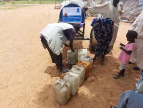 IDPs Gathering Center in Elfashir