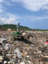 On the dump