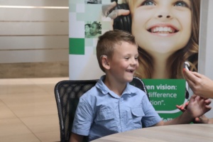 Dehan Joubert is excited to receive his device