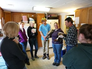 Staff and volunteers learn at workshop!