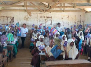 Health talk at Mwashanga Primary School