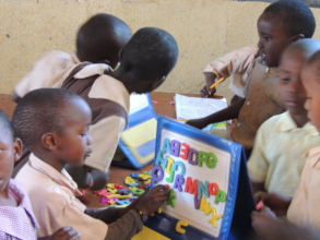 Children Learning the Alphabet