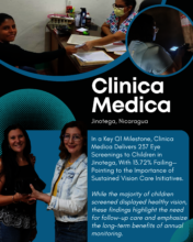 Vision Screenings at Clinica Medica
