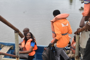 Project Team on the way to Osolu